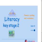 English/Literacy Phonics, spelling and vocabulary Verbs